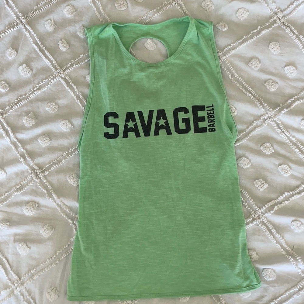 Savage barbell tank